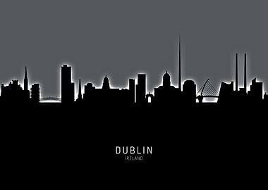 Dublin Ireland Skyline