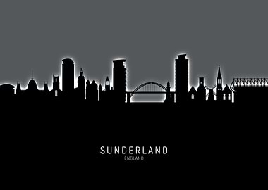 Sunderland England Skyline