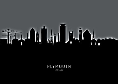 Plymouth England Skyline