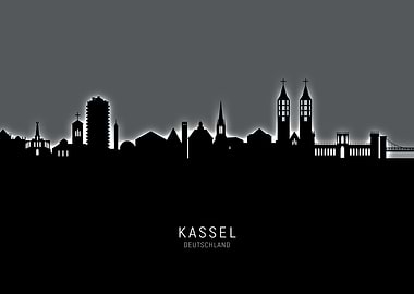 Kassel Deutschland Skyline
