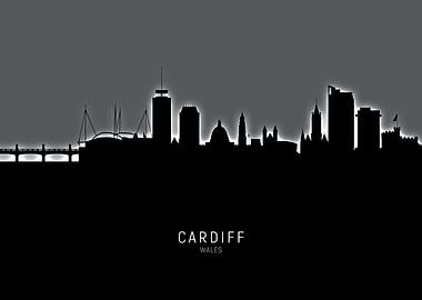 Cardiff Wales Skyline