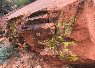 Red Rock Canyon Boulder