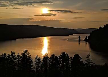 Vyrnwy Sunset
