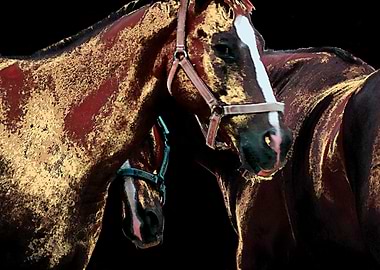 Horse Art Portrait