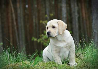 Labrador retriever puppy