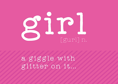 Definition Art GIRL pink