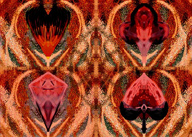 poker fire flower cards