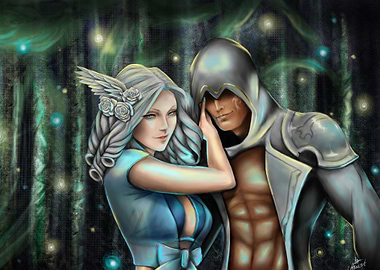 Love fantasy couple