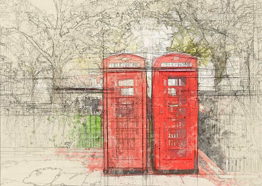 Red Telephone Boxes