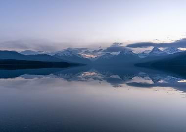 Sunrise at McDonald Lake i
