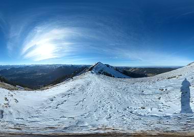 Snowy Mountain Tops
