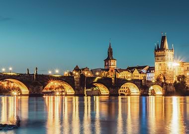 Charles Bridge Rlection