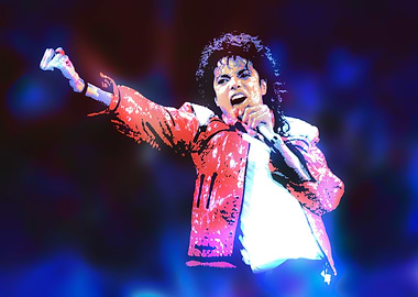 Michael Jackson Abstract