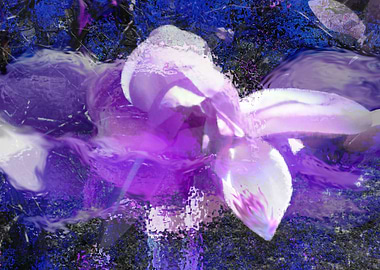 Purple Easter Flower