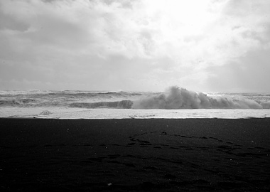 Black and White Iceland