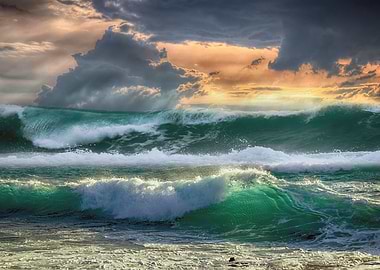 Costa Rican Ocean Waves