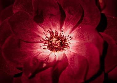 Deep Wine Red Rose