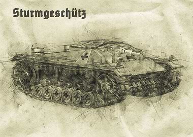 STUG SKECTH