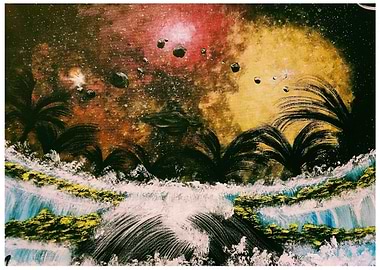 Space Painting 1 Print