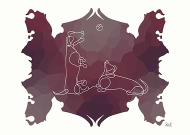 Dachund Line Doodle 00