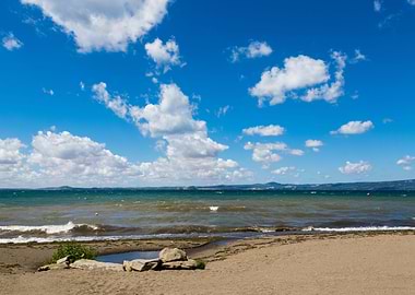 Bolsena lake Italy