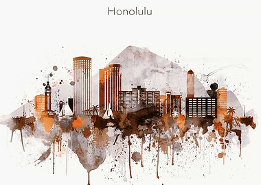 Honolulu Skyline