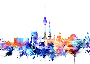 Berlin Skyline City