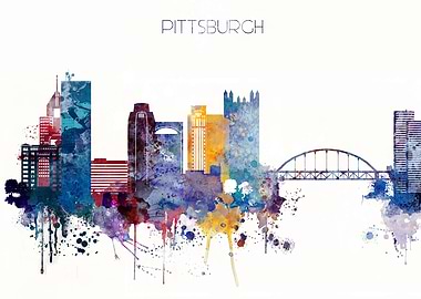 Pittsburgh PA Skyline