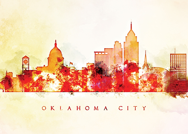 Oklahoma City Skyline