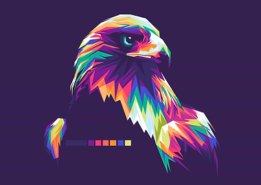 Eagle Pop Art