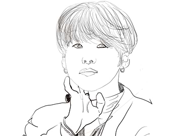 Suga from BTS