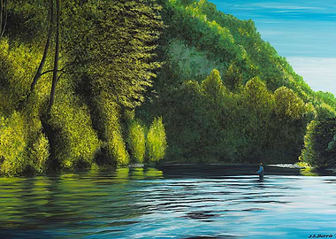 The lonely flyfisher