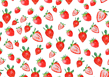 Strawberry pattern