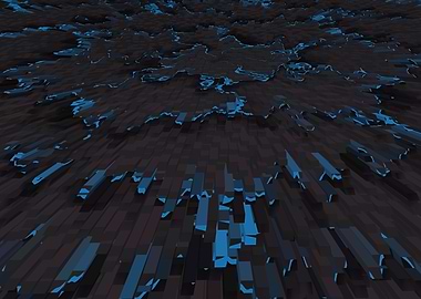 Abstract geometric fractal