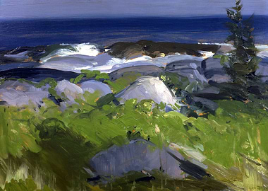 George Bellows Monhegan