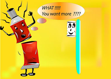 TOOTHPASTE AND TOOTHBRUSH