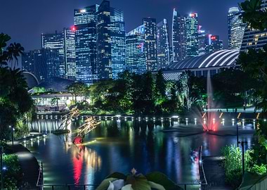 Singapore from the bay