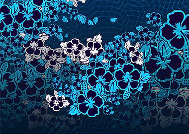 Bunga Raya in the pond