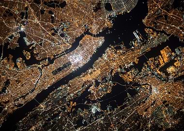Manhattan Aerial View