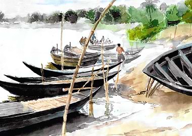 Landscape at Mayapur