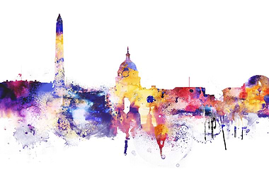 Washington DC Skyline City