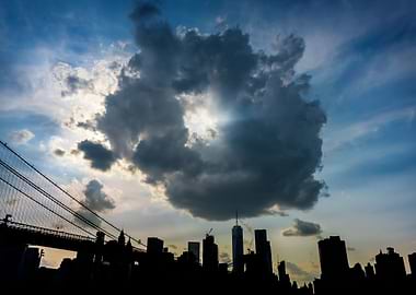 Big Donut Over Manhattan