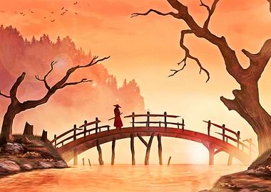 Samurai Warrior Scene