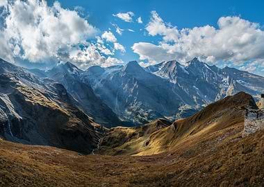 Sunny afternoon in Alps