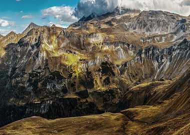 The first rays of sun