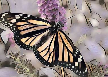 Butterfly Violet Flower