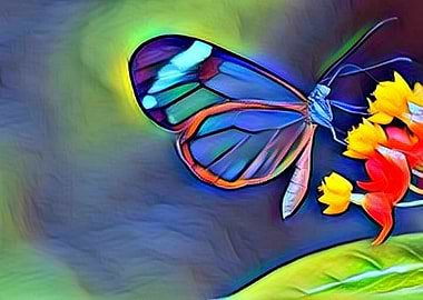 Butterfly Yellow Flower