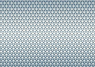 Gradient Cubism Pattern