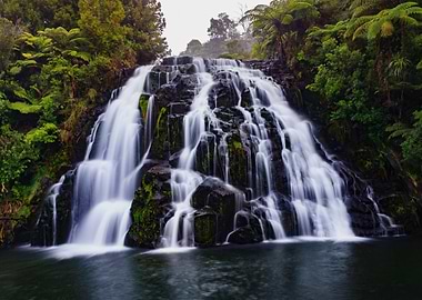 Owharoa Falls NZ Waterfall