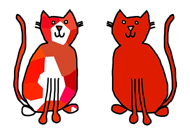 Pair of Red Cats